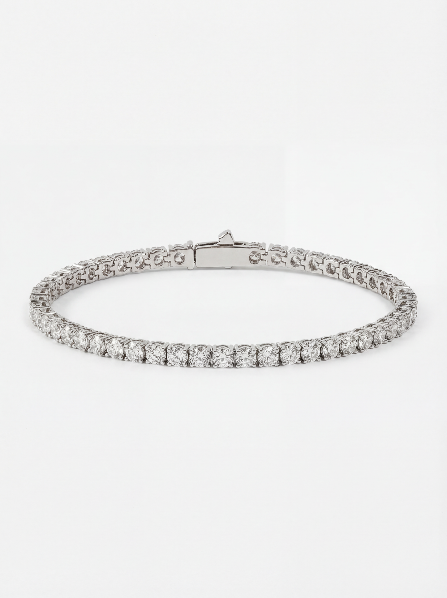 Eternal Ice 4MM Tennis Bracelet - SILVER