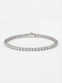 Eternal Ice 4MM Tennis Bracelet - SILVER