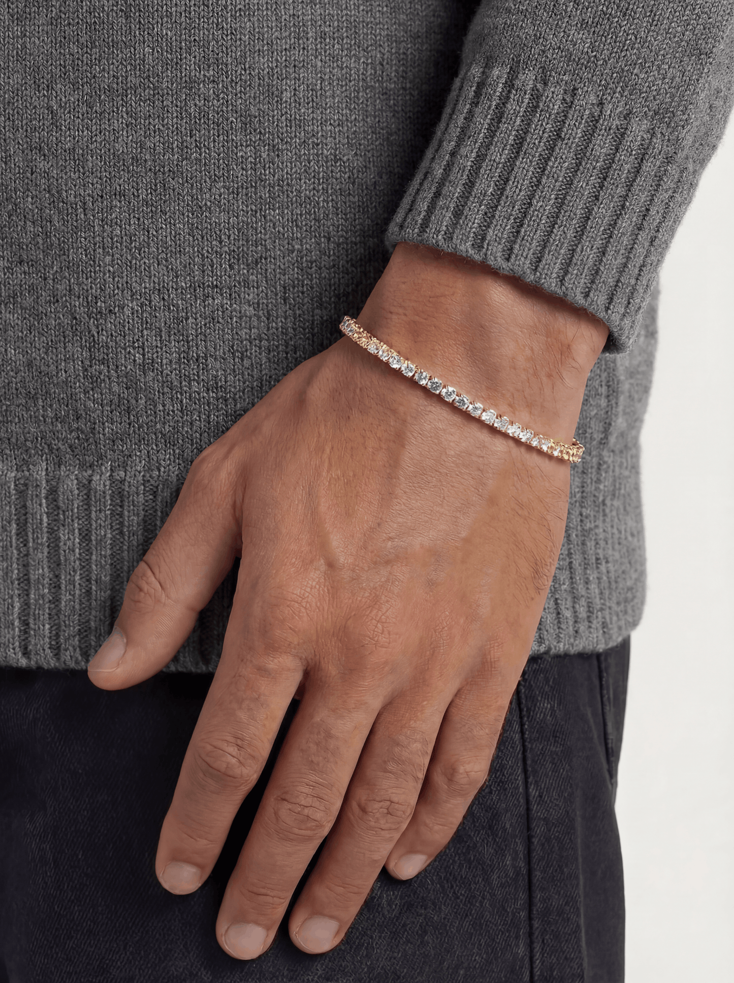 Eternal Ice 4MM Tennis Bracelet - GOLD