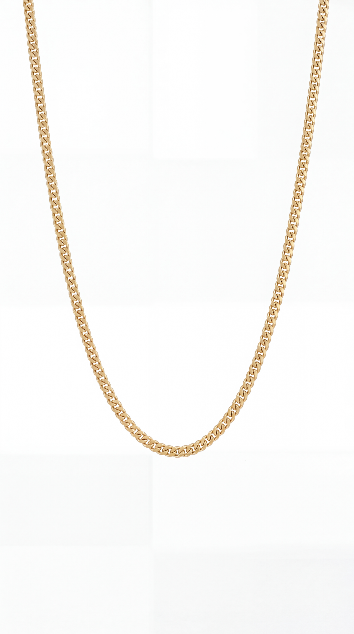 CADENA CUBANA 3MM - ORO