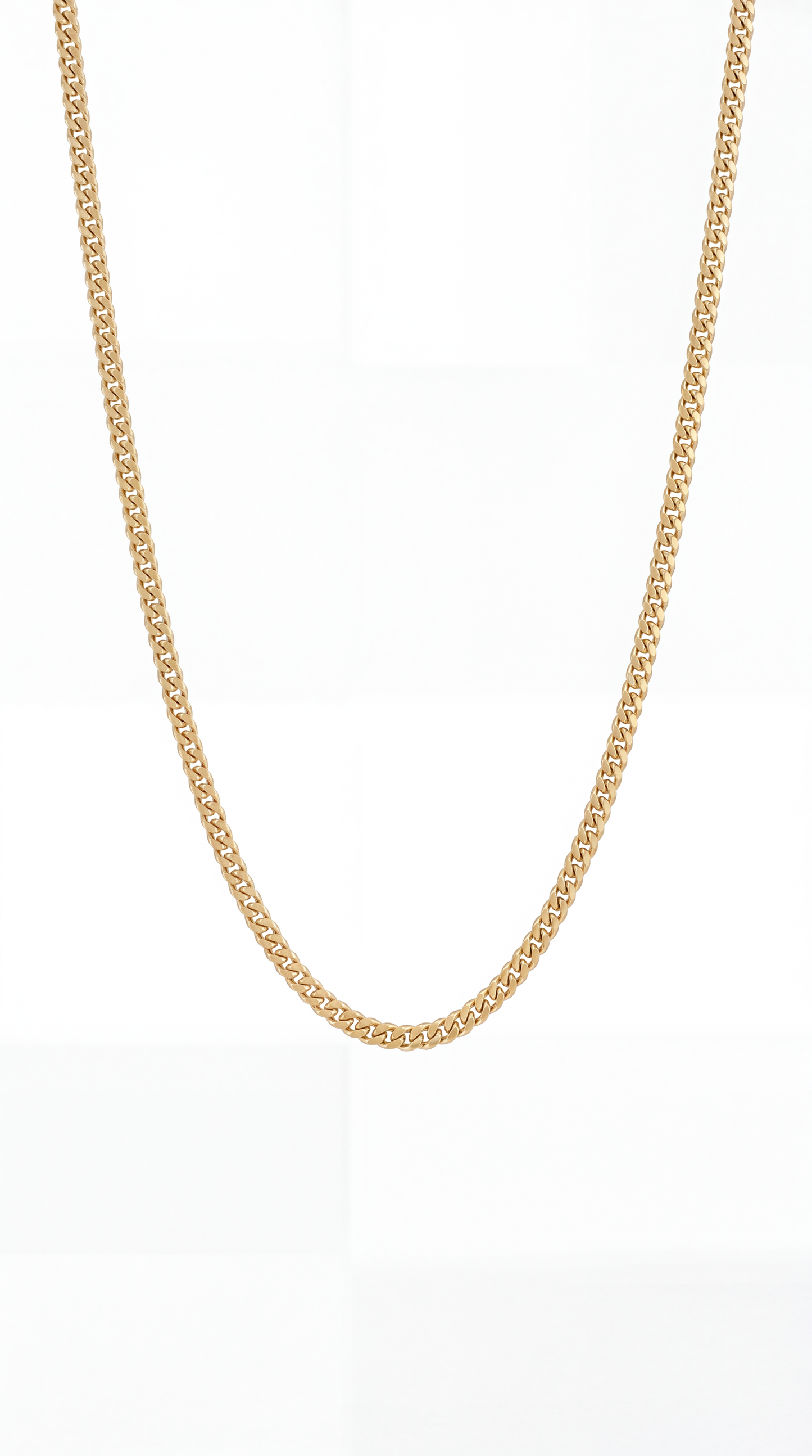 CADENA CUBANA 3MM - ORO