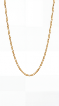 CADENA CUBANA 3MM - ORO