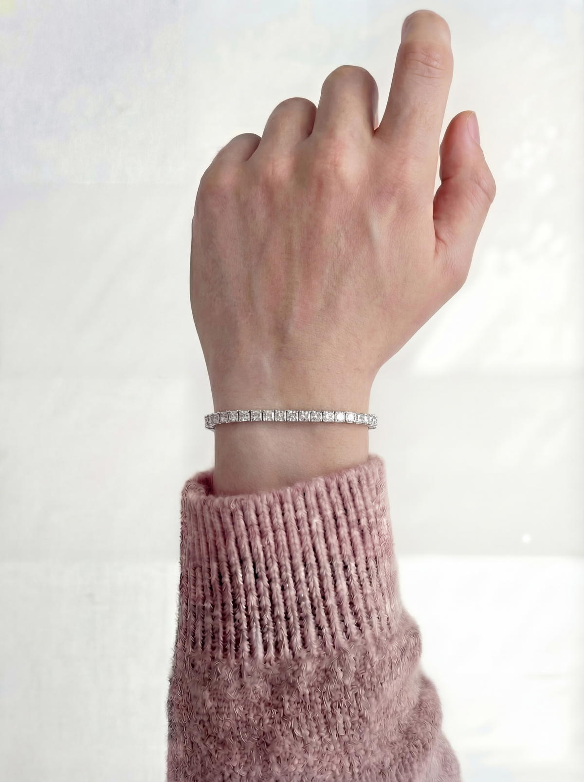 Eternal Ice 4MM Tennis Bracelet - SILVER