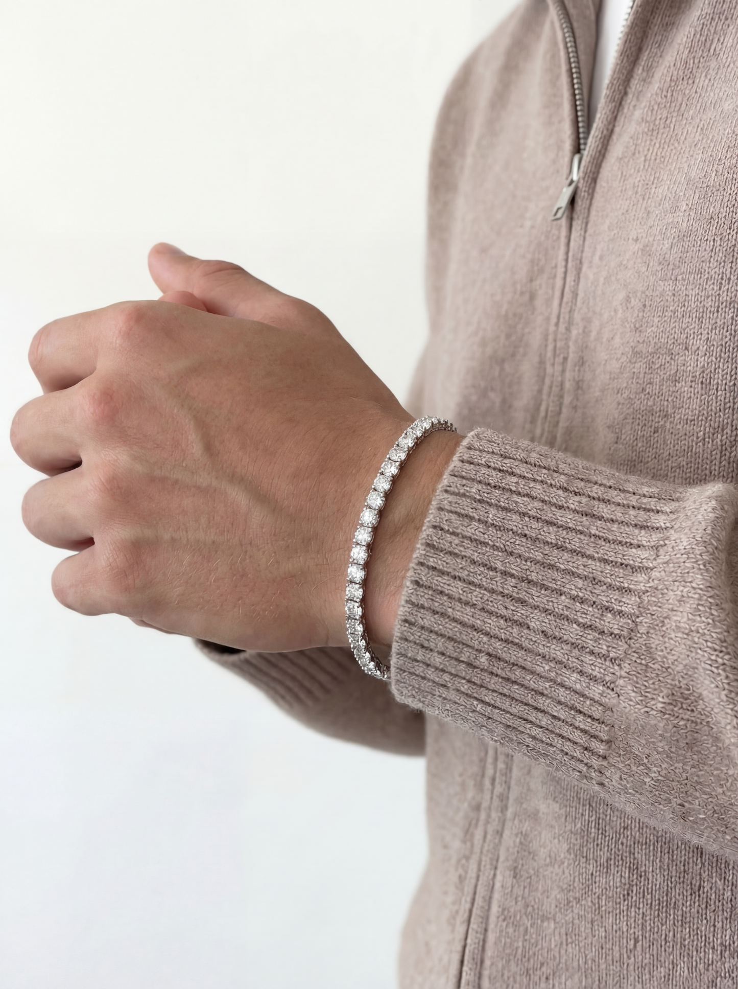 Eternal Ice 4MM Tennis Bracelet - SILVER