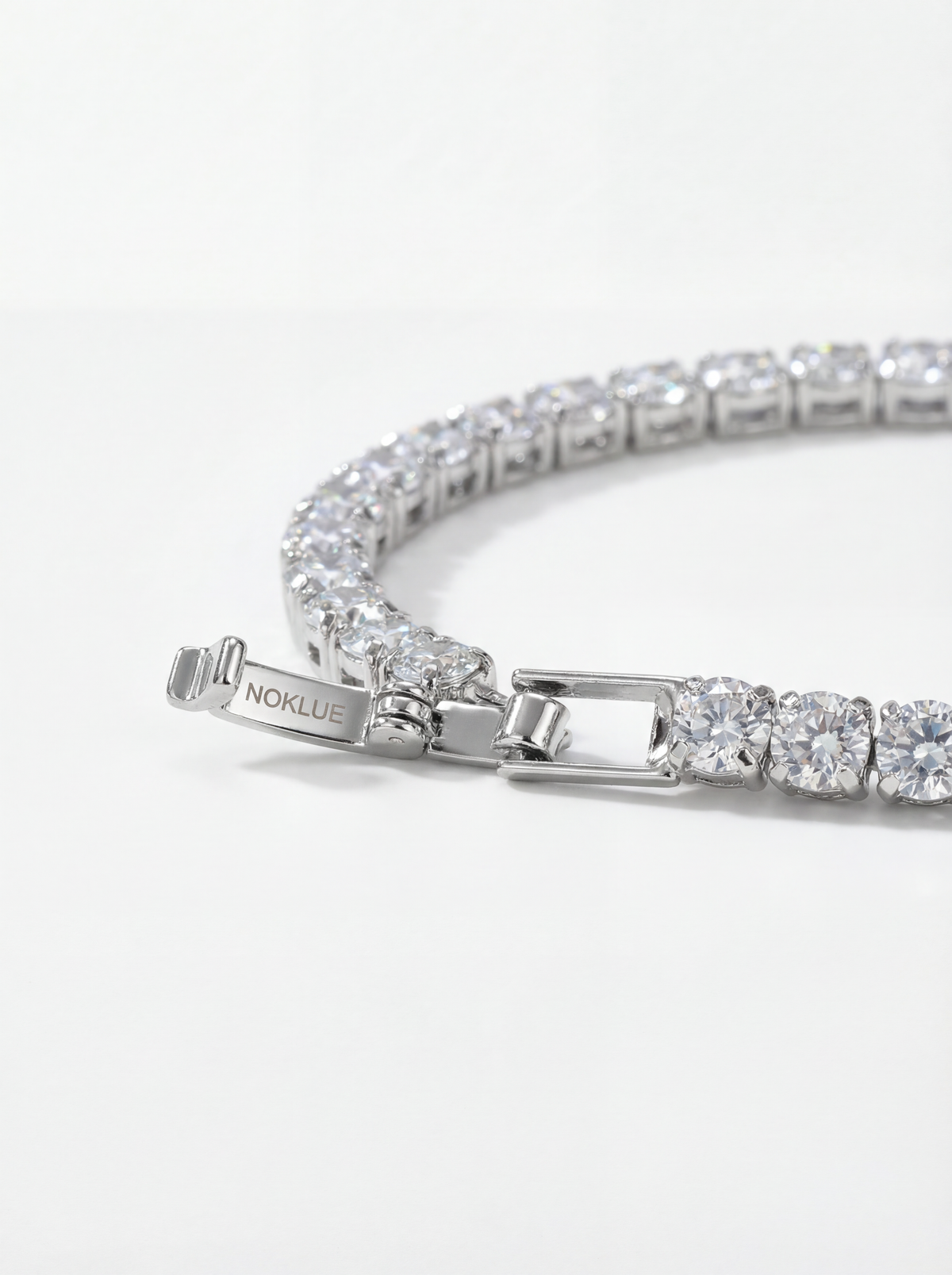Eternal Ice 4MM Tennis Bracelet - SILVER