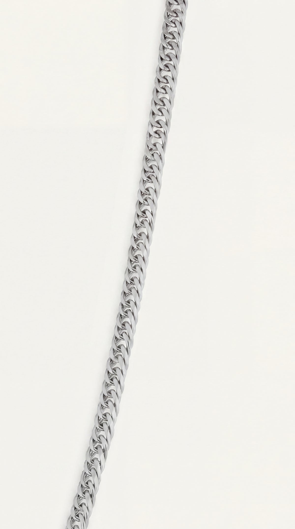 CADENA CUBANA 3MM - PLATA