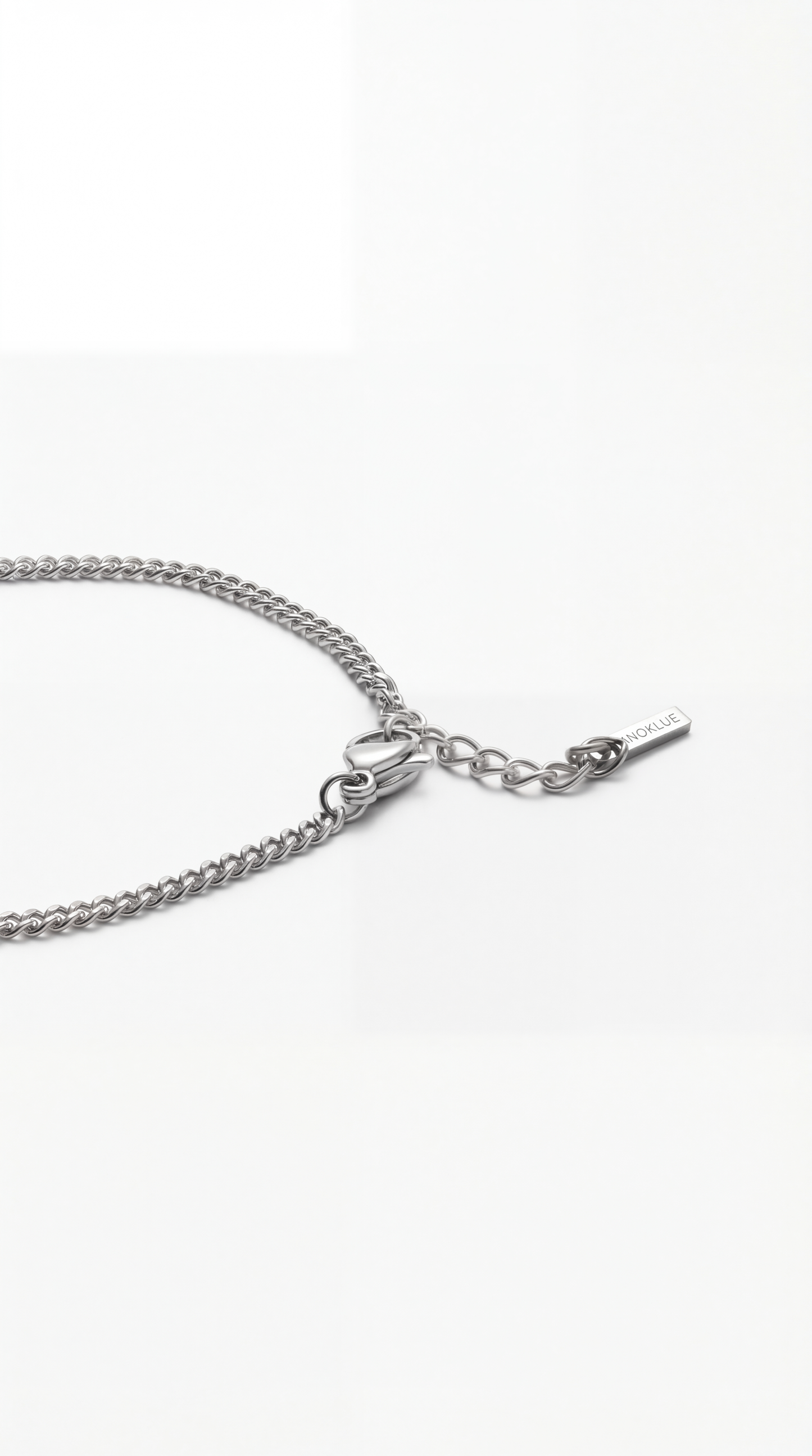 PULSERA CUBANA 3MM - PLATA