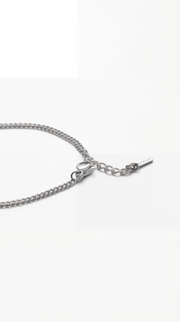 PULSERA CUBANA 3MM - PLATA