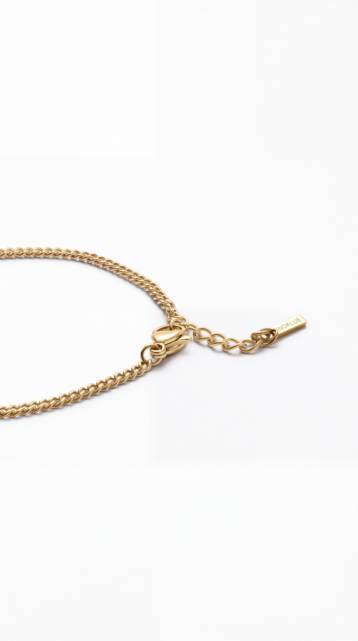 PULSERA CUBANA 3MM - ORO