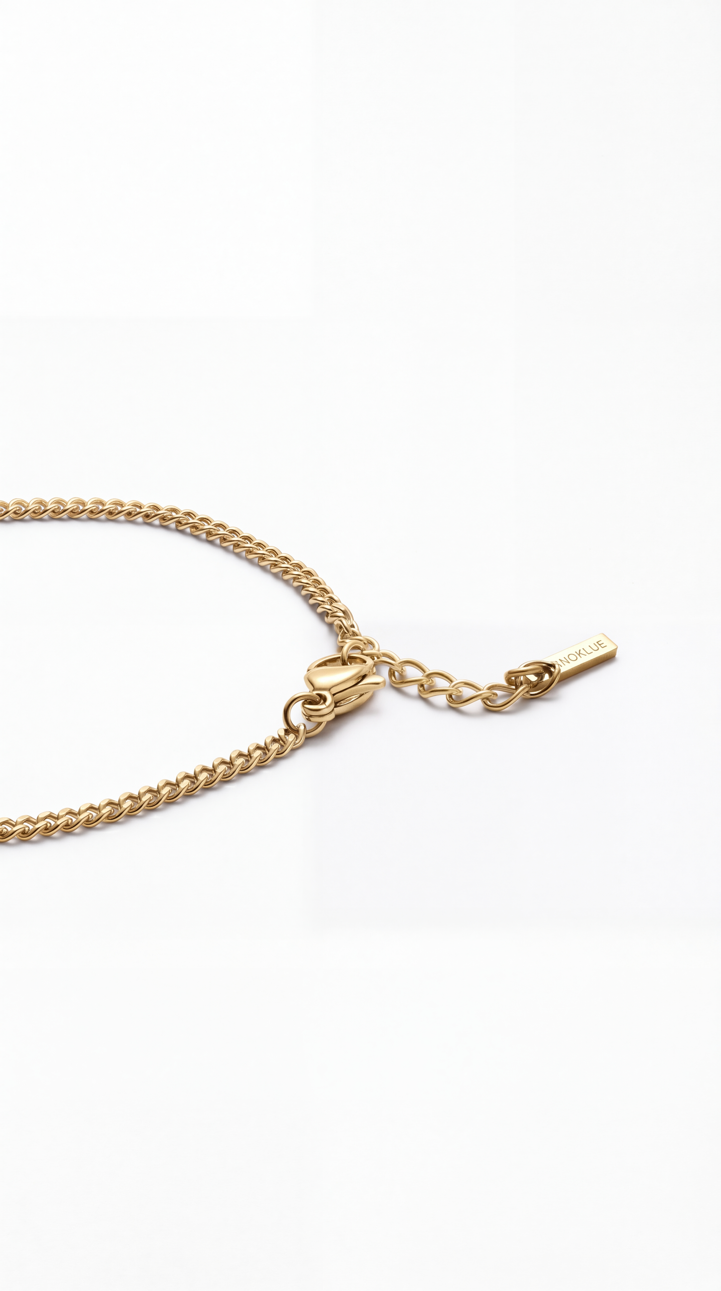 PULSERA CUBANA 3MM - ORO