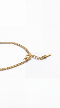 PULSERA CUBANA 3MM - ORO