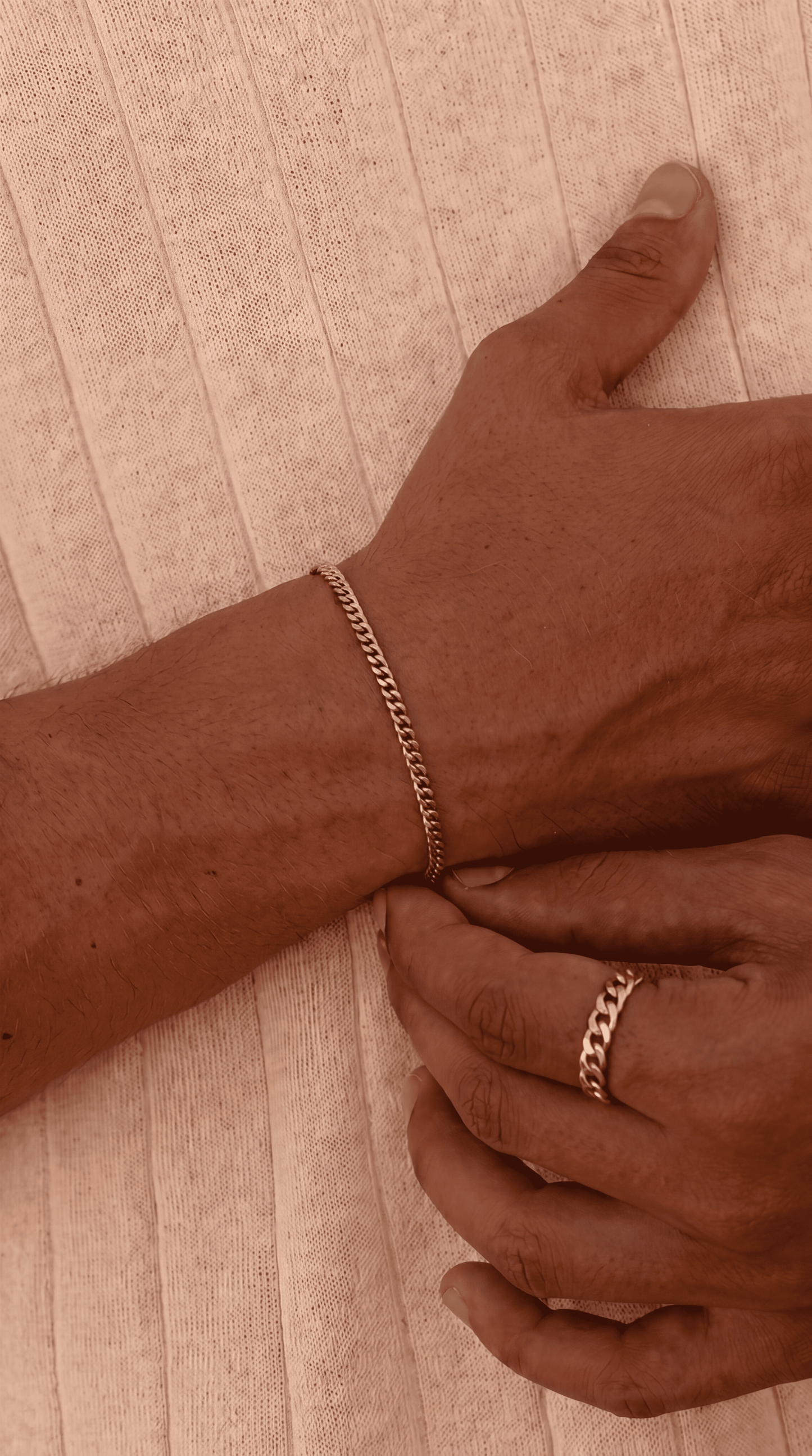 PULSERA CUBANA 3MM - ORO
